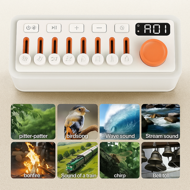 HAYRA 3-in-1 Sound & Light Machine
