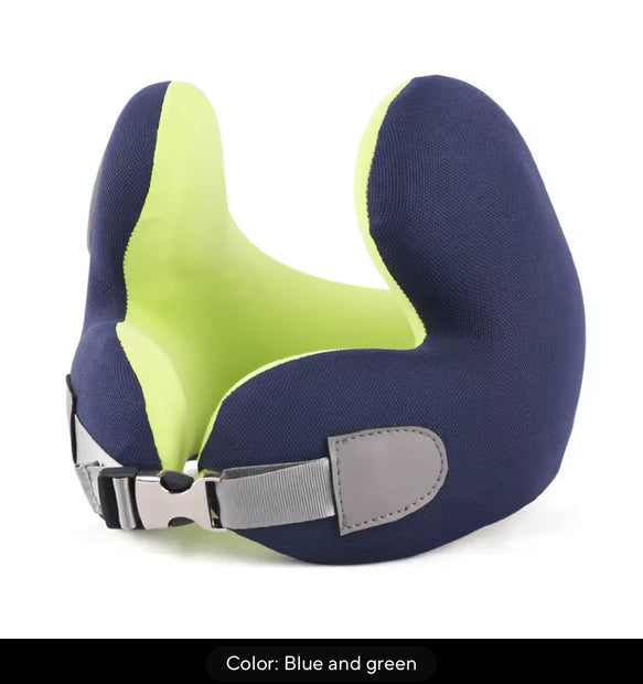 Smart Bluetooth Music Neck Pillow - 2-in-1 Bluetooth Function Foam Pillow with Built in Speaker