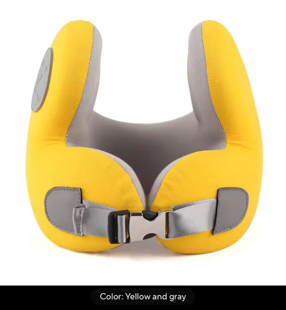 Smart Bluetooth Music Neck Pillow - 2-in-1 Bluetooth Function Foam Pillow with Built in Speaker
