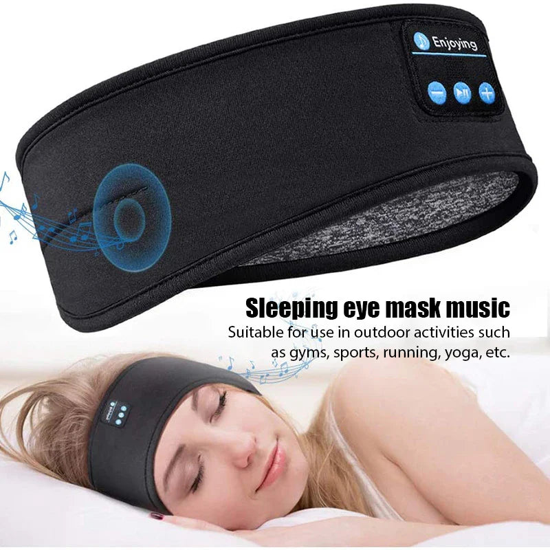 Sleep and Sports Headband Elastic Wireless Music Eye Mask