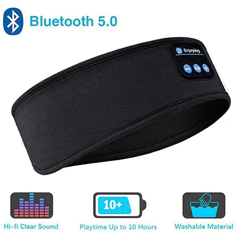 Sleep and Sports Headband Elastic Wireless Music Eye Mask